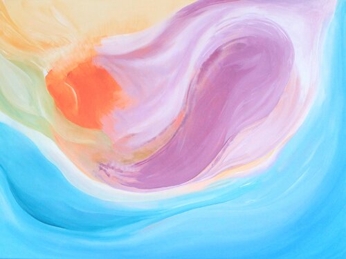 In Balance by Sarah Hüttscher, Painting for Sale on Singulart