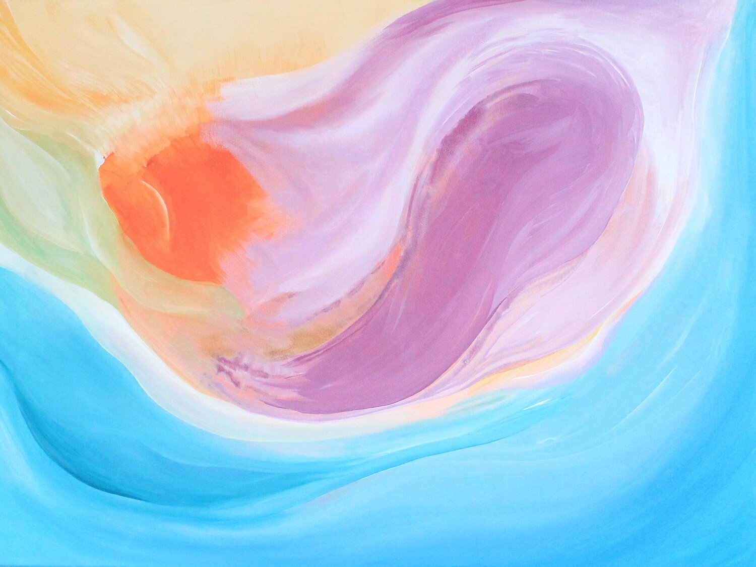 In Balance Sarah Hüttscher Dipinto originale in vendita