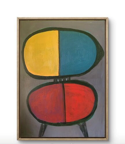 La chaise by Claude De Stefano, 絵画 for Sale on Singulart