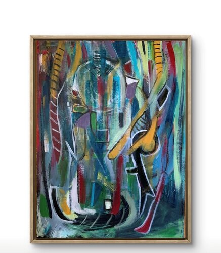 Eruption by Claude De Stefano, Painting for Sale on Singulart