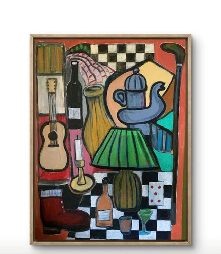 Le grenier by Claude De Stefano, 絵画 for Sale on Singulart