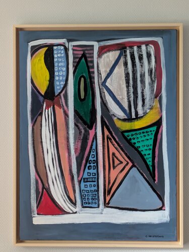 Triptyque van Claude De Stefano, Schilderij te koop op Singulart
