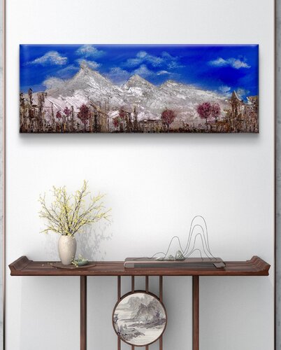 Horizon by Nikoletta Abbasi Katona, Painting for Sale on Singulart