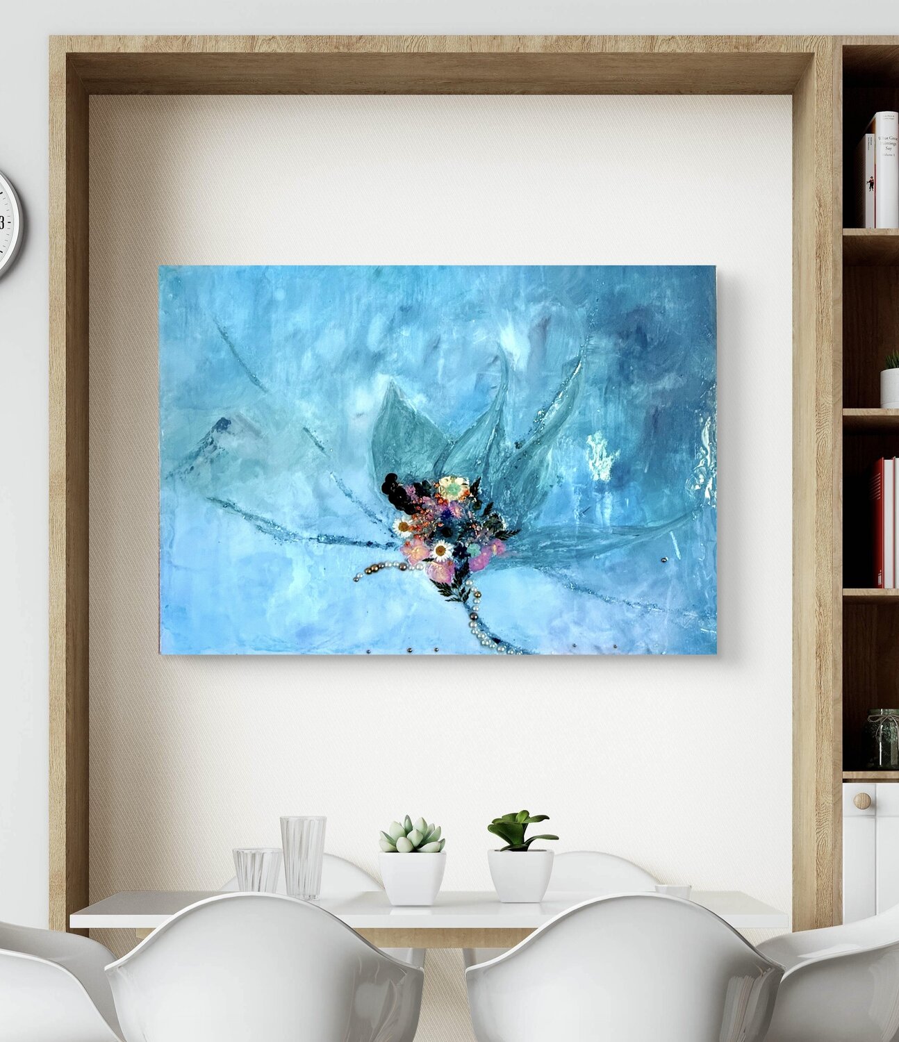 Blooming Serenity Nikoletta Abbasi Katona Pintura original en venta