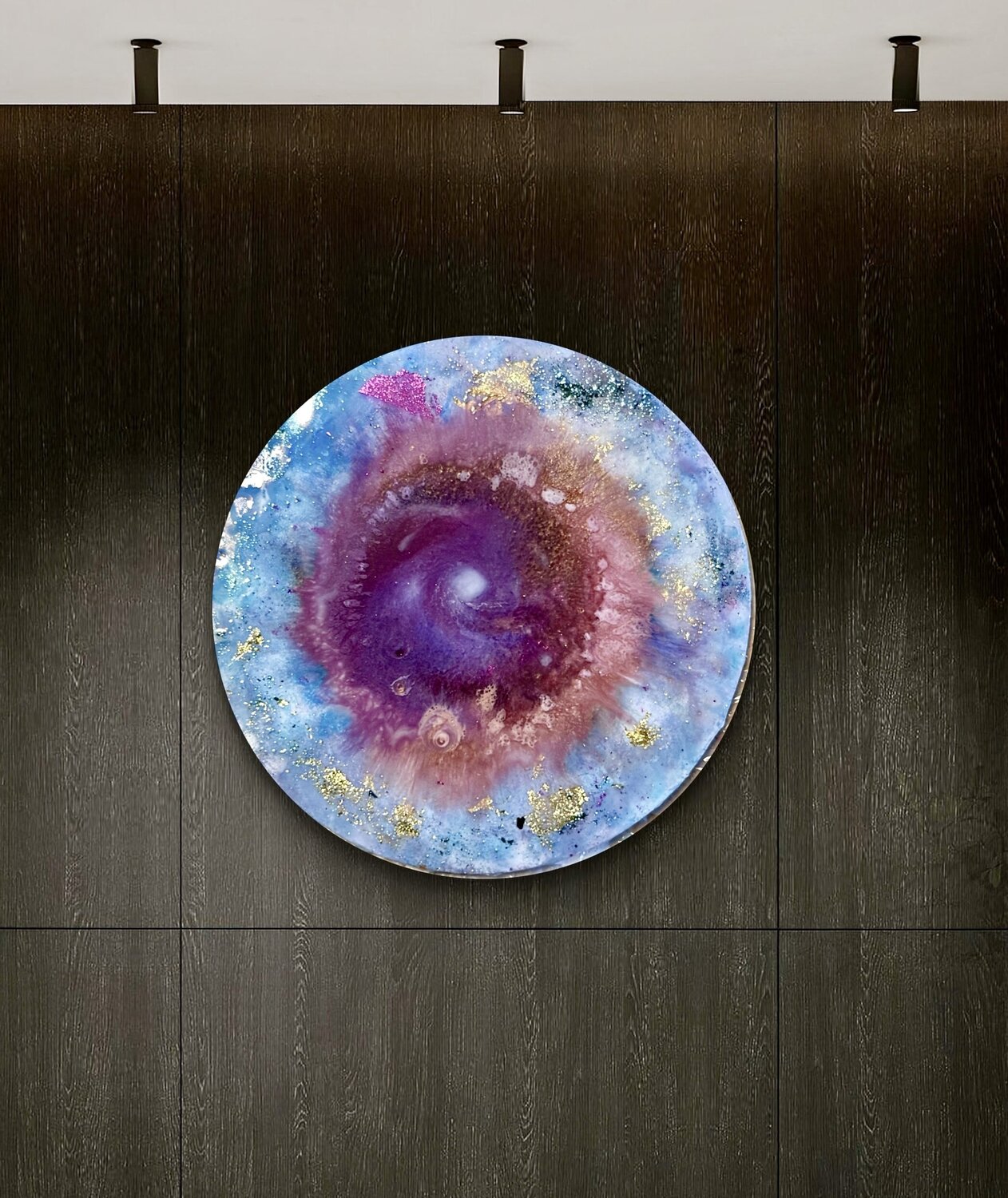 Cosmic Nikoletta Abbasi Katona Original painting for sale