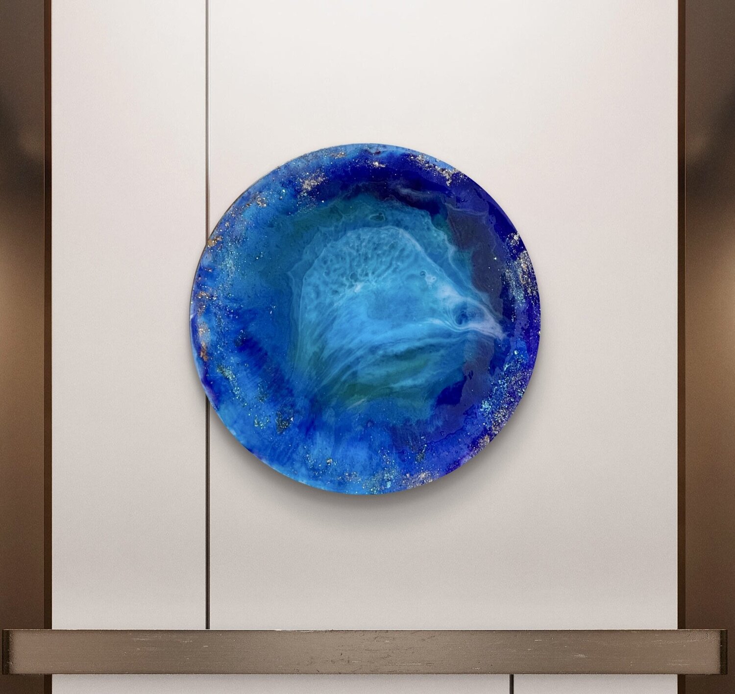 Deep Blue Nikoletta Abbasi Katona Pintura original en venta