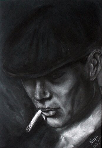 Hinter der Maske by Natalie Pirildak, デッサン for Sale on Singulart