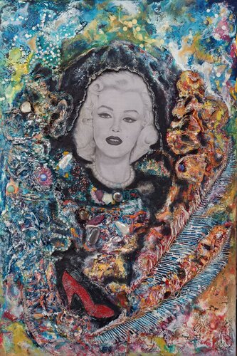 Glamour by Megon Art, Painting for Sale on Singulart
