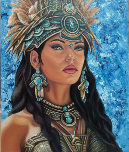 Indomable by Megon Art, Painting for Sale on Singulart