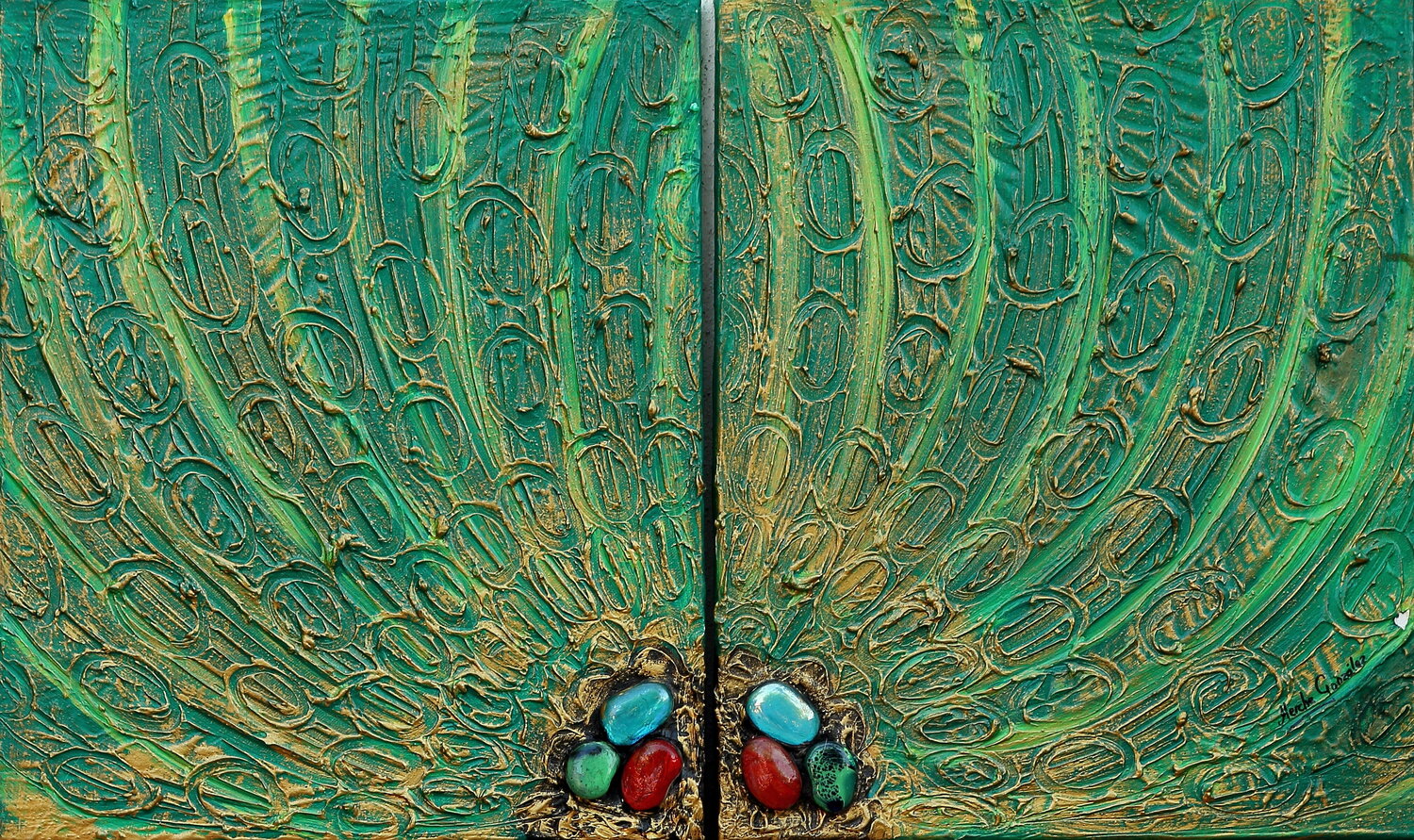 Punto de fuga Megon Art Original painting for sale