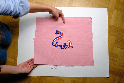 Smile by Juliette Livet, Textile for Sale on Singulart