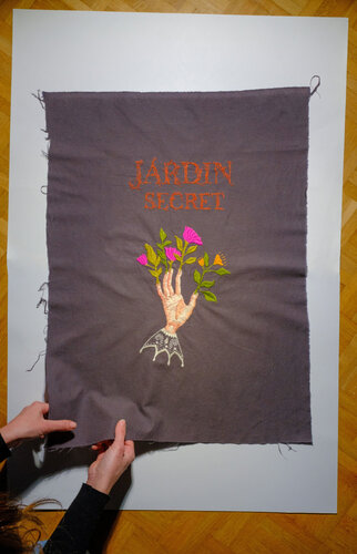 Jardin Secret by Juliette Livet, Textile for Sale on Singulart