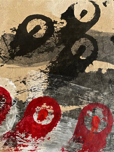 Née sous X by nourit masson-sekine, 絵画 for Sale on Singulart