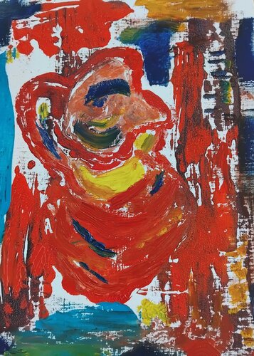 Piccola caraffa by Hanne Giacobbe Helleberg, Painting for Sale on Singulart