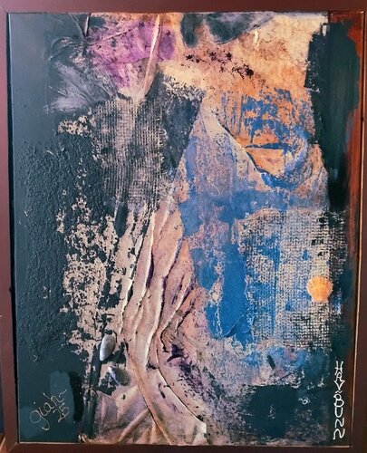 Havbunn (Seabed) by Hanne Giacobbe Helleberg, Painting for Sale on Singulart