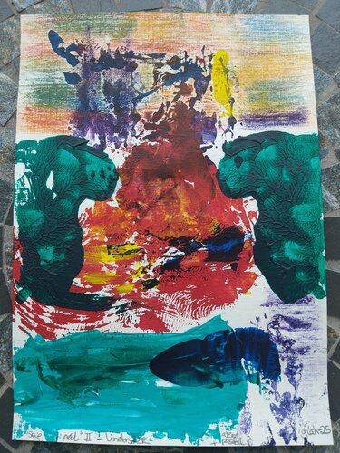 Ship in need II by Hanne Giacobbe Helleberg, 紙の作品 for Sale on Singulart