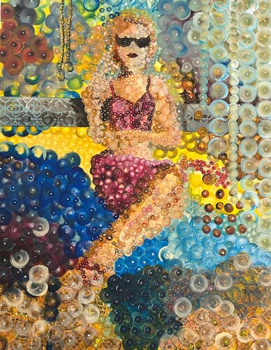 Festival van Lyne de Vee, Schilderij te koop op Singulart