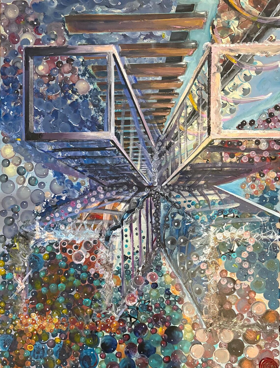 Superfétatoire Lyne de Vee Pintura original en venta