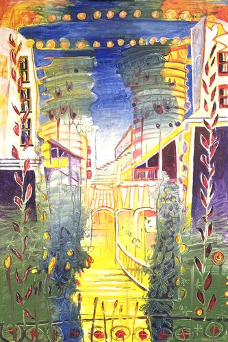 Jetsonville by JONATHAN SUMMIT, Painting for Sale on Singulart