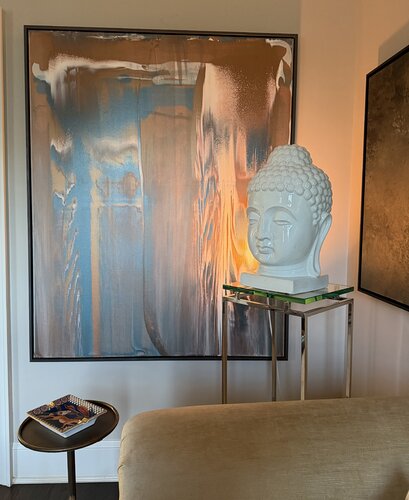 “Iron & Ice 2” di Christina Lynch-Burgdorf, Pittura in vendita su Singulart