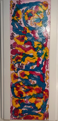 Le bal des hippocampes by Claudine Daussy, 絵画 for Sale on Singulart