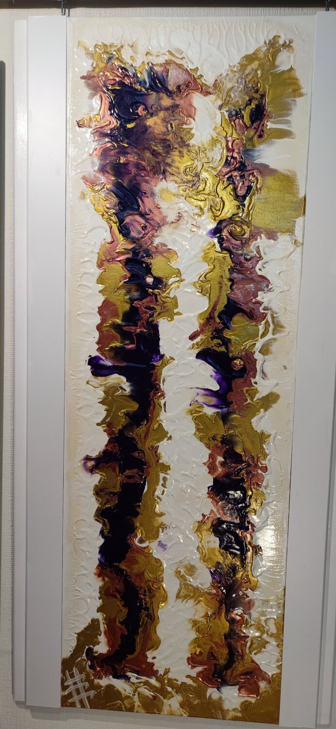 Le berceau des passions Claudine Daussy Peinture originale à vendre