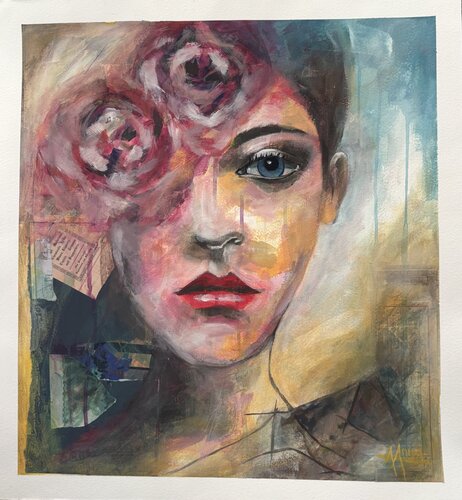 Sara by Anna Antonini, 絵画 for Sale on Singulart
