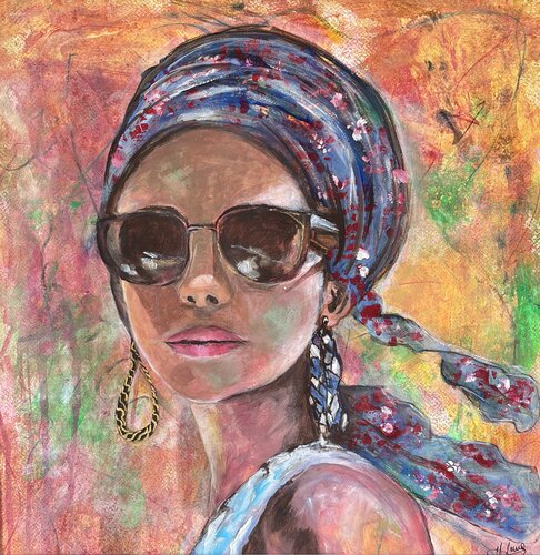 Sunlit Authority by Anna Antonini, 絵画 for Sale on Singulart