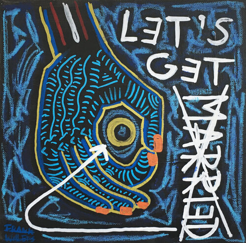LET’S GET MARRIED van Frank Willems, Schilderij te koop op Singulart