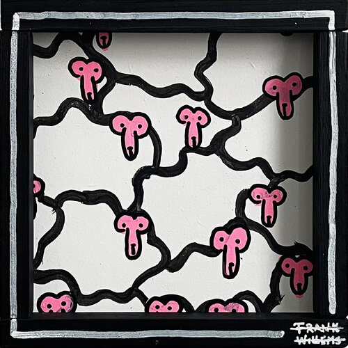 COUNTING SHEEP #5 – Small van Frank Willems, Schilderij te koop op Singulart