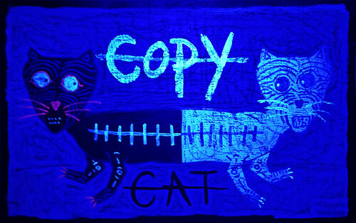 COPYCAT de Frank Willems, Pintura a la venta en Singulart