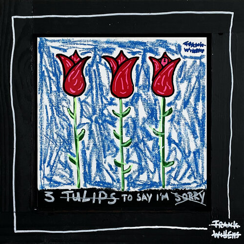 3 TULIPS van Frank Willems, Schilderij te koop op Singulart