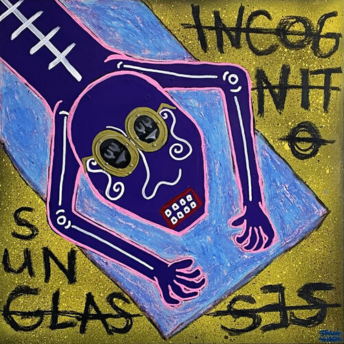 INCOGNITO SUNGLASSES di Frank Willems, Pittura in vendita su Singulart