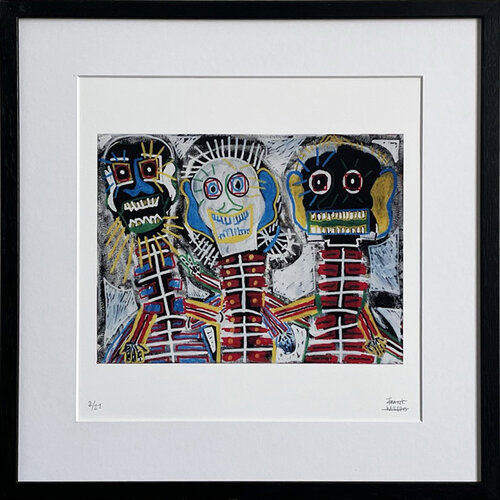 Limited Edt. Art Print – ME AND MY FRIENDS von Frank Willems, Druck kaufen auf Singulart