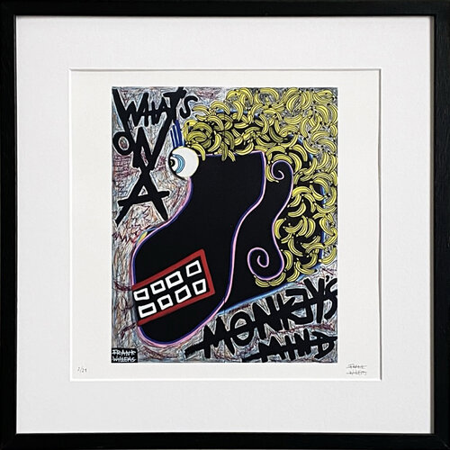 Limited Edt. Art Print – WHAT’S ON A MONKEY’S MIND by Frank Willems, Print for Sale on Singulart