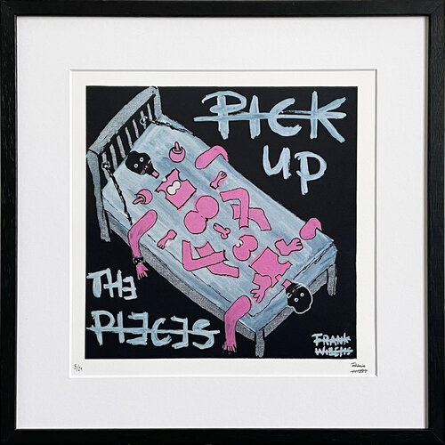 Limited Edt. Art Print – PICK UP THE PIECES van Frank Willems, Afdruk te koop op Singulart