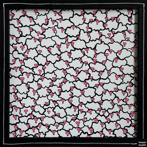COUNTING SHEEP #2 - Large van Frank Willems, Schilderij te koop op Singulart