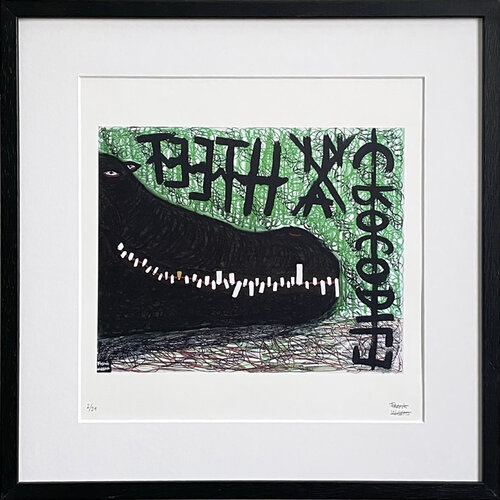 Limited Edt. Art Print – TEETH IN A CROCODILE Frank Willems