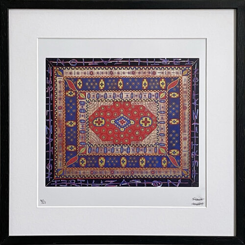 Limited Edt. Art Print – PERSIAN CARPET – ‘FERTILIZATION’ von Frank Willems, Druck kaufen auf Singulart
