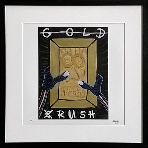 Limited Edt. Art Print – GOLD(C)RUSH Frank Willems