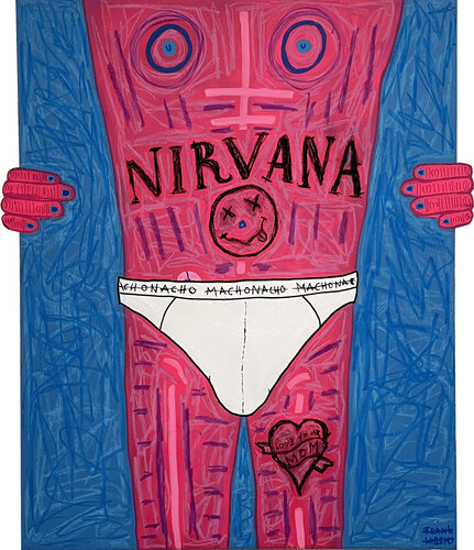ART REVEAL #3 – NIRVANA de Frank Willems, Pintura a la venta en Singulart