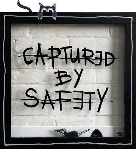 CAPTURED BY SAFETY #2 by Frank Willems, Painting for Sale on Singulart