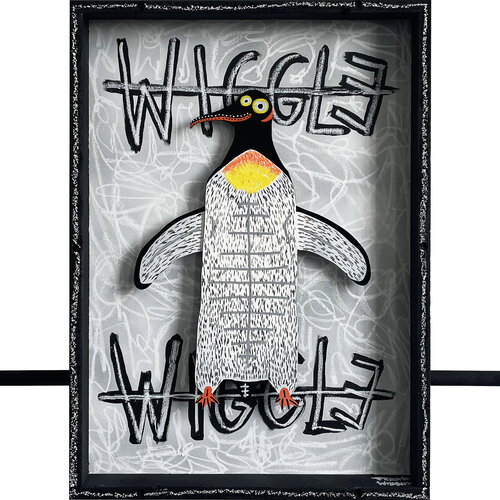WIGGLE WIGGLE #1 de Frank Willems, Pintura a la venta en Singulart