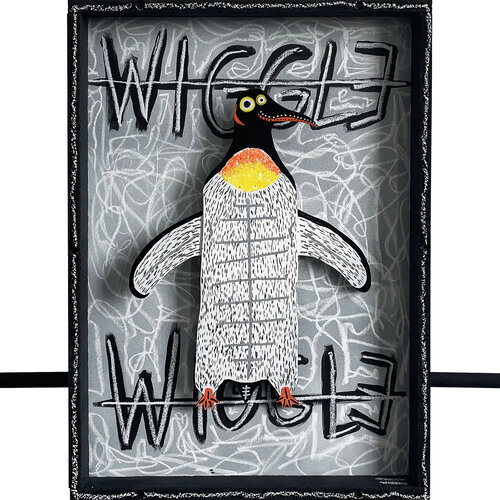 WIGGLE WIGGLE #2 de Frank Willems, Pintura a la venta en Singulart