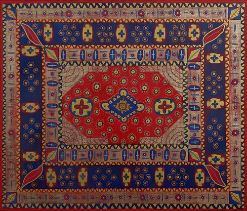 PERSIAN CARPET – MAKE IT MAGIC by Frank Willems, Painting for Sale on Singulart