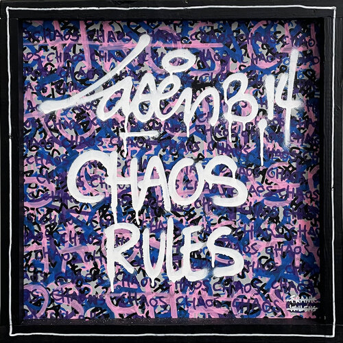 CHAOS RULES by Frank Willems, Painting for Sale on Singulart