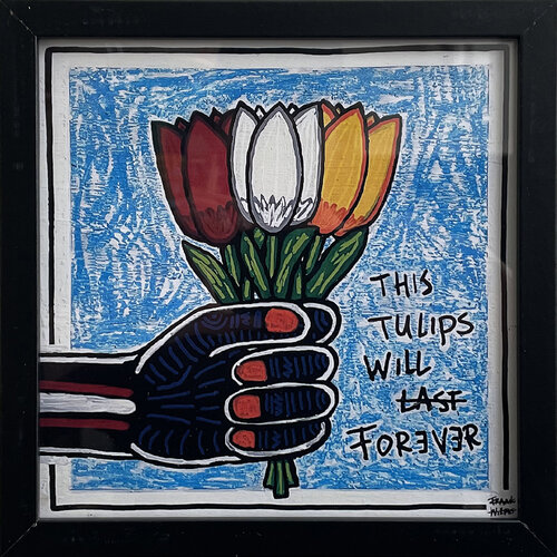 Limited Edt. Art Print – THIS TULIPS WILL LAST FOREVER van Frank Willems, Afdruk te koop op Singulart