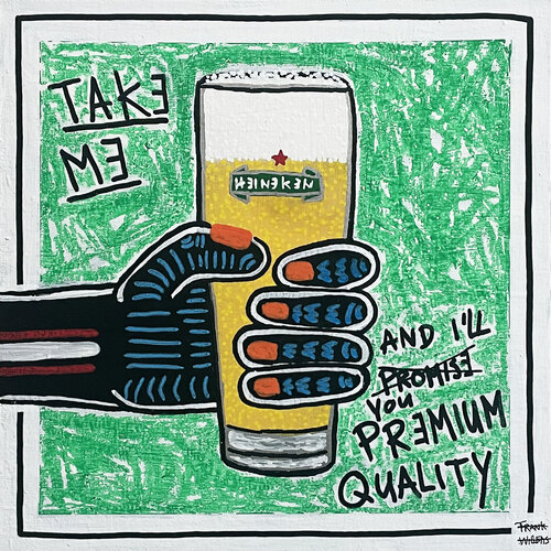 TAKE ME / I’LL PROMISE YOU PREMIUM QUALITY by Frank Willems, Painting for Sale on Singulart
