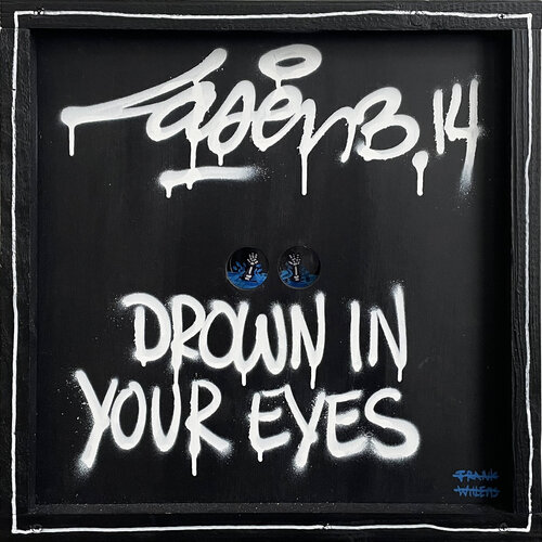 DROWN IN YOUR EYES di Frank Willems, Pittura in vendita su Singulart