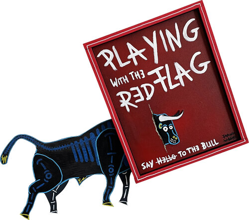 PLAYING WITH THE RED FLAG #2 Frank Willems